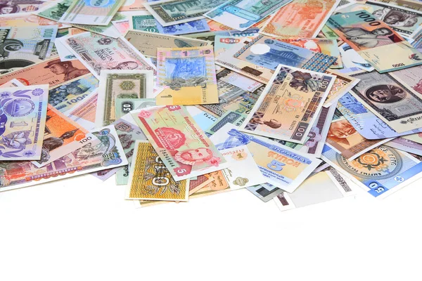 Money different banknotes — Stock Photo, Image