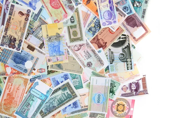 Money different banknotes backround — Stock Photo, Image