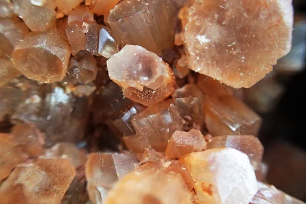 Consistenza marrone aragonite — Foto Stock