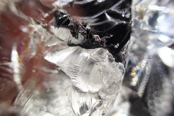 Detalhe da textura de cristal — Fotografia de Stock