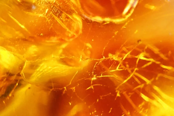 Yellow amber texture — Stock Photo, Image