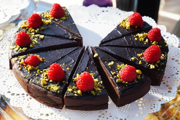 Sweet cake background — Stock Photo, Image