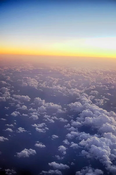 エジプト航空機からの眺め — ストック写真