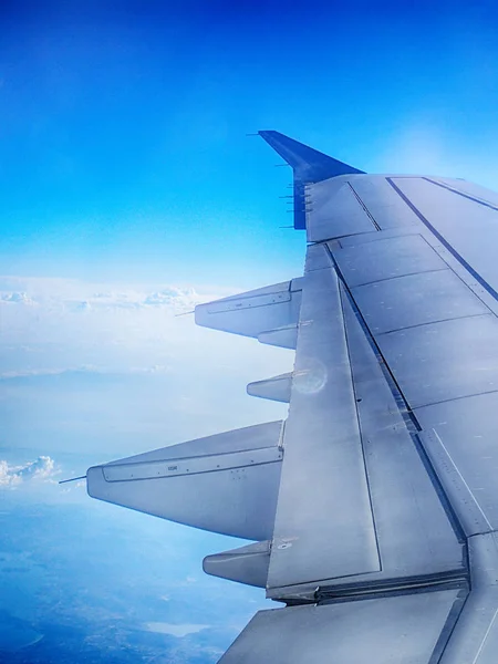 View from egyptian aircraft — Stock Photo, Image