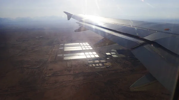 Vista desde la aeronave egipcia —  Fotos de Stock