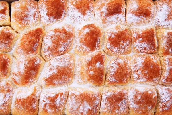 Tarta checa típica con mermelada de ciruela — Foto de Stock