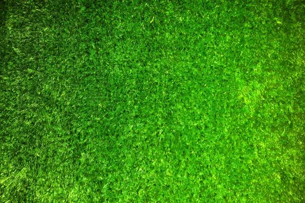 Plastic green grass carpet texture — Stock Photo, Image