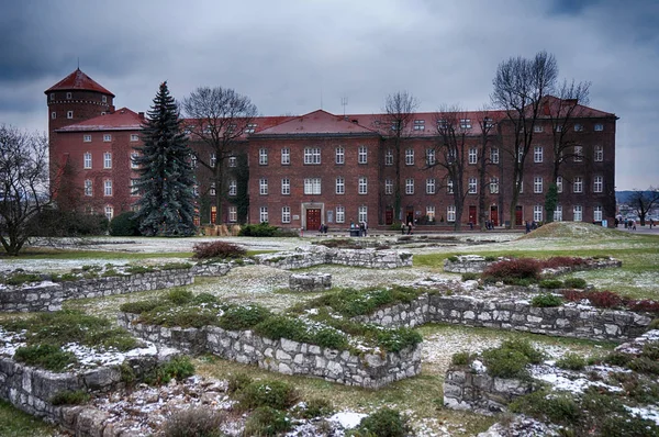 Viejo castillo de krakow Wawel —  Fotos de Stock