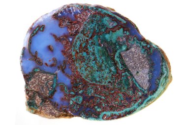 Mineral çek akik izole