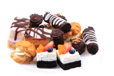 tipik Çek tatlılar izole