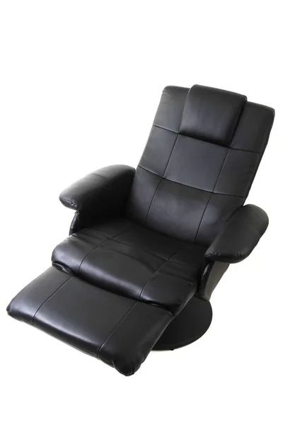 Black relaxation chair — Stock Photo, Image