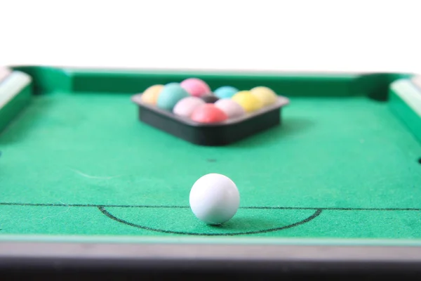 Vieux jouet de billard — Photo