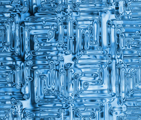 Geometria astratta sfondo blu — Foto Stock