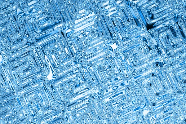 Geometría abstracta fondo azul —  Fotos de Stock