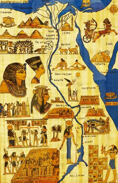 Hiëroglief uit Egypte — Stockfoto