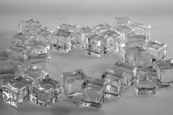 Ice cubes as very nice background — Stock Photo, Image