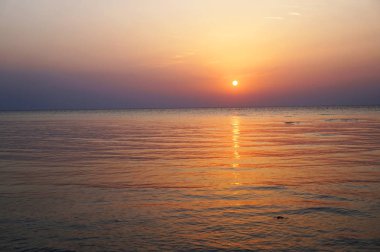 Mısır'da gün batımı 