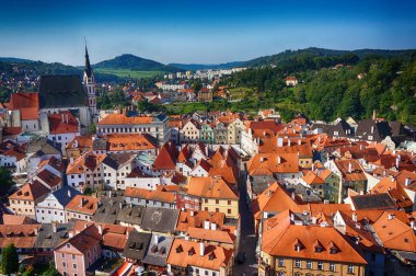 Cesky Krumlov şehri 