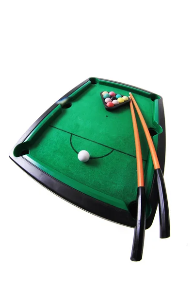 Vieux jouet de billard — Photo