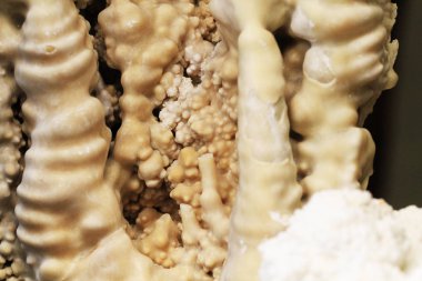 kalsit sarkıt mineral dokusu