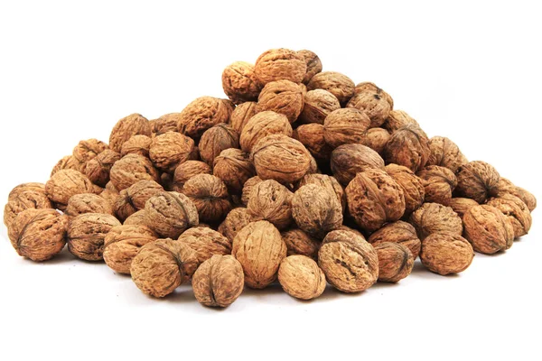 Big wallnuts isolated — Stock Photo, Image