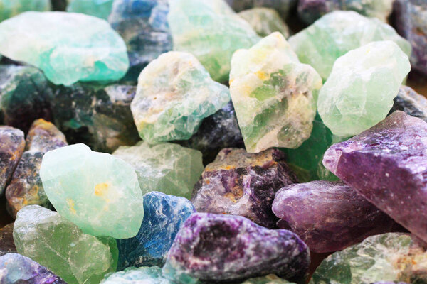 fluorite mineral texture