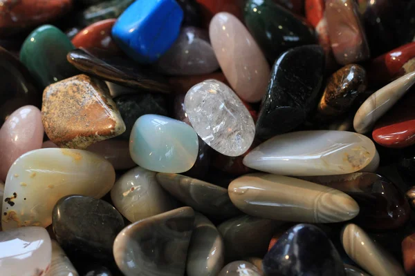 Цвет минералов и драгоценных камней текстуры — стоковое фото