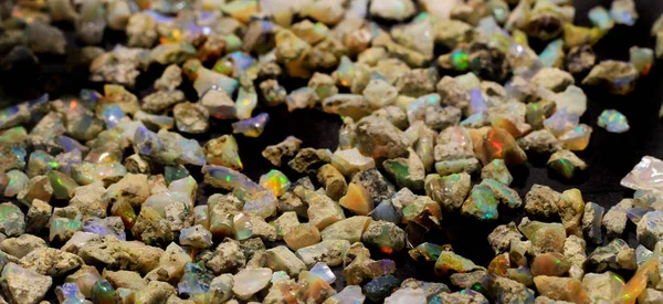 Textura mineral opalítica — Fotografia de Stock