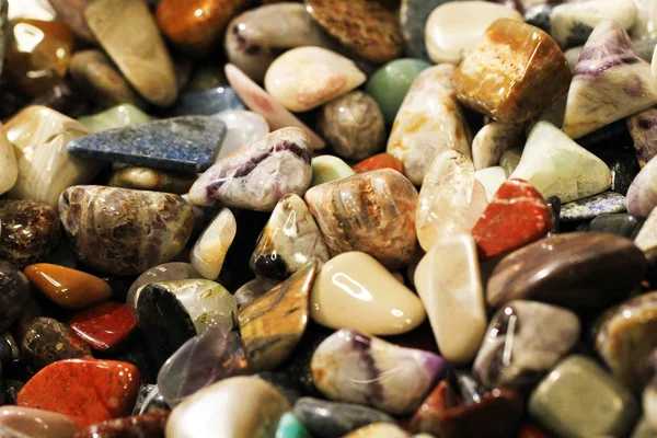 Renk mineralleri ve taşlar doku — Stok fotoğraf