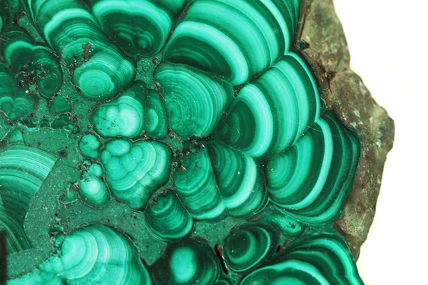 Malachite mineral texture — Stock Photo, Image