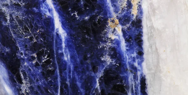 Textura mineral sodalita — Fotografia de Stock
