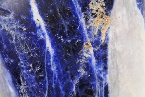 Textura mineral sodalita — Fotografia de Stock