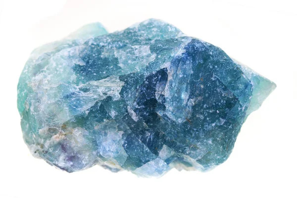 Fluorite minerale isolato — Foto Stock