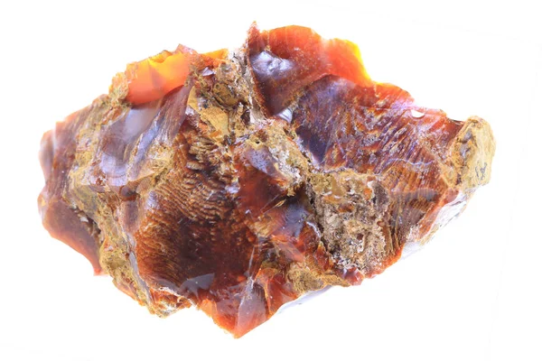 Träopalite mineral isolerad — Stockfoto