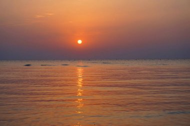 Mısır'da gün batımı 