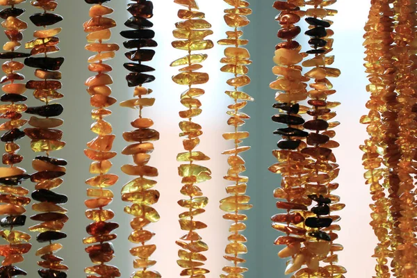 Amber minerální texturou — Stock fotografie