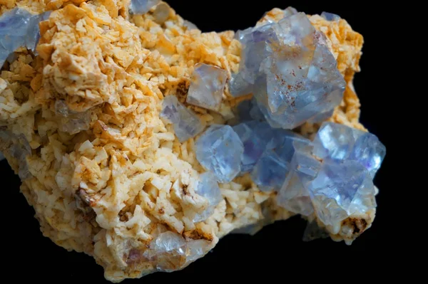 蛍石の鉱物分離 — ストック写真