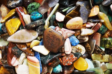 renk mineralleri ve taşlar doku