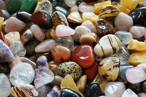Färg mineraler och pärlor konsistens — Stockfoto