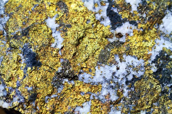 Kupfermetall-Mineralstruktur — Stockfoto