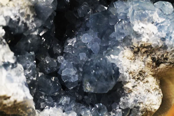 Celestyne texture minerale — Foto Stock