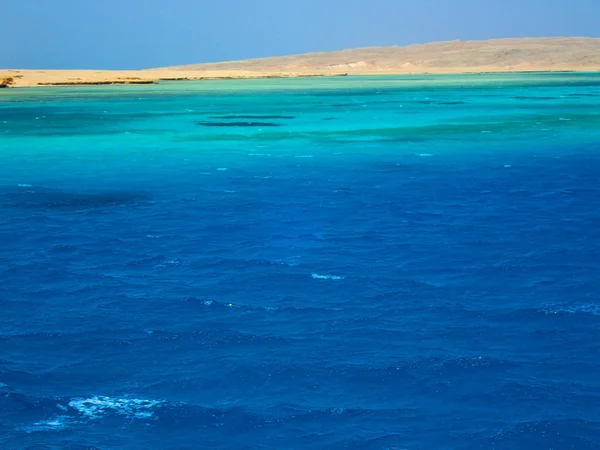 Vue du bateau de mer — Photo