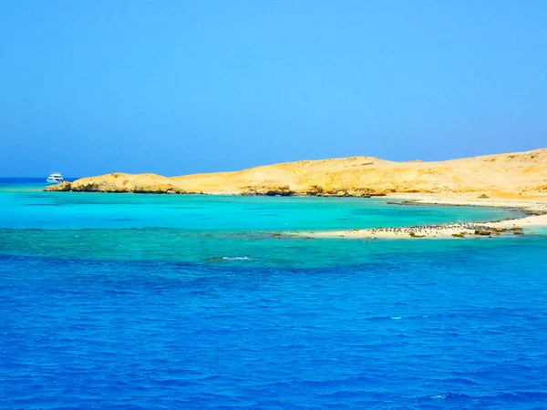 Vista desde barco de mar — Foto de Stock