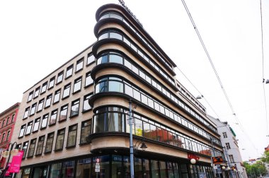 Wroclaw ünlü tarihi mağaza cephesi