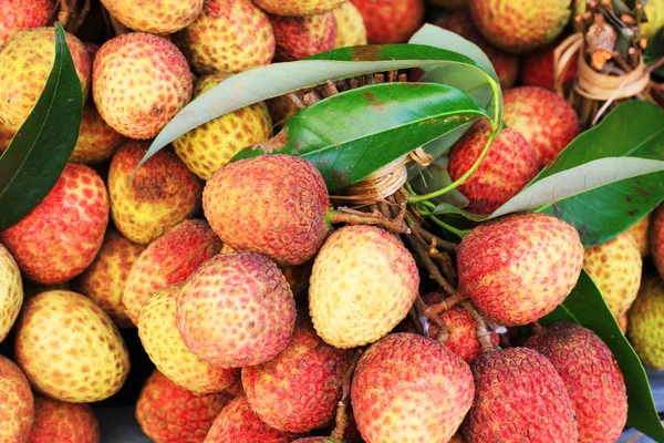 Fresch lichi frutas de África — Foto de Stock