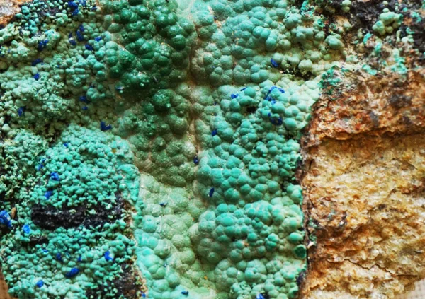 Malachiet minerale textuur — Stockfoto