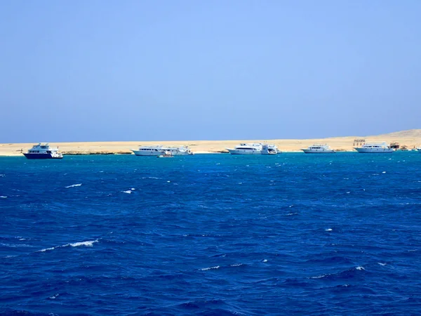 Vista desde barco de mar —  Fotos de Stock