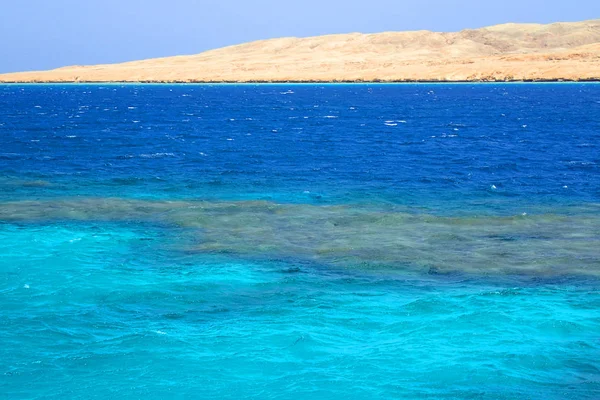 Vue du bateau de mer — Photo