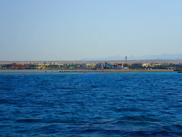 Vista desde barco de mar — Foto de Stock