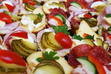 özel czech tek taraflı sandviç arka planı